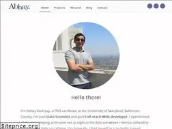 Sites similar to abhaykashyap.com