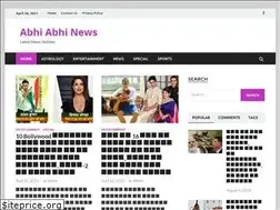 Sites similar to abhiabhinews.com