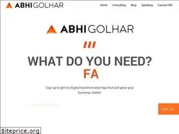 Sites similar to abhigolhar.com