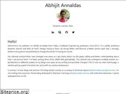 Sites similar to abhijitannaldas.com
