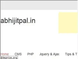 Sites similar to abhijitpal.in