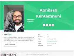 Sites similar to abhilashkantamneni.com