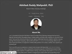 Sites similar to abhilashreddy.com