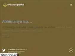 Sites similar to abhimanyughoshal.com