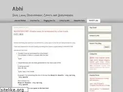 Sites similar to abhinandanmk.blogspot.com