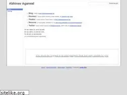 Sites similar to abhinavagarwal.net