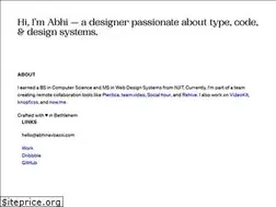 Sites similar to abhinavbassi.com