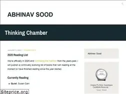 Sites similar to abhinavsood.com