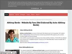 Sites similar to abhinayberde.com