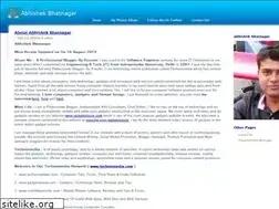 Sites similar to abhishekbhatnagar.com