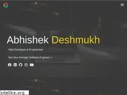 Sites similar to abhishekdeshmukh.com