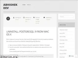 Sites similar to abhishekdev.wordpress.com