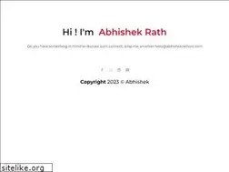 Sites similar to abhishekrathore.com