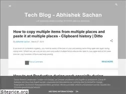 Sites similar to abhisheksachan.blogspot.com