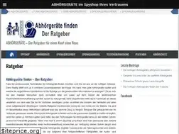 Sites similar to abhoergeraete-finden.com