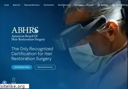 Sites similar to abhrs.org