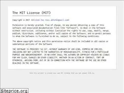 Sites similar to abhshkdz.mit-license.org