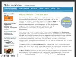 Sites similar to abi-nachholen.de