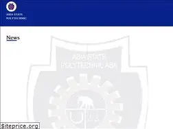 Sites similar to abiastatepolytechnic.edu.ng
