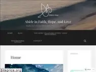 Sites similar to abideinhope.com