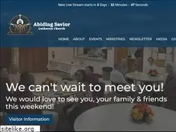 Sites similar to abidingsaviorlutheran.net