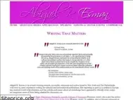 Sites similar to abigailesman.com