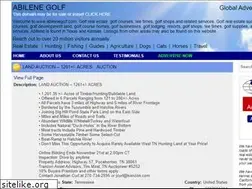 Sites similar to abilenegolf.com