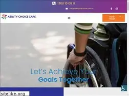 Sites similar to abilitychoicecare.com.au