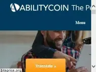 Sites similar to abilitycoin.com