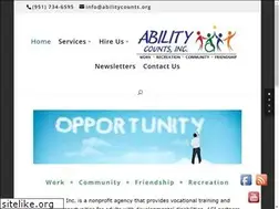 Sites similar to abilitycounts.org