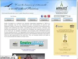 Sites similar to abilityfoundation.org