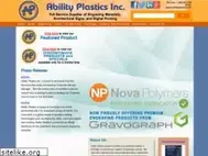 Sites similar to abilityplastics.com