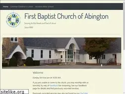 Sites similar to abingtonfbc.com