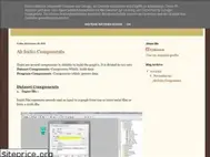 Sites similar to abinitio-components.blogspot.com
