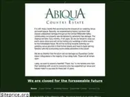 Sites similar to abiquacountryestate.com