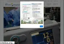 Sites similar to abiramihospital.com