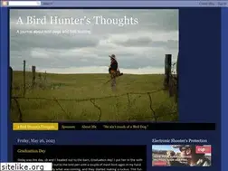 Sites similar to abirdhuntersthoughts.com