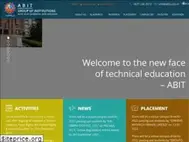 Sites similar to abit.edu.in