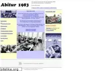 Sites similar to abitur1983.de