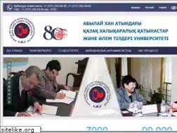 Sites similar to ablaikhan.kz