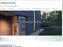 Sites similar to ablakinvest.hu