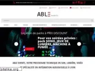 Sites similar to able-events.fr