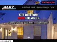 Sites similar to ableairheat.com