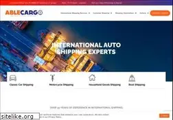 Sites similar to ablecargo.com