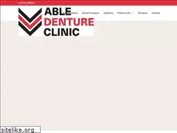 Sites similar to abledentureclinic.com