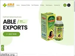 Sites similar to ableexports.com