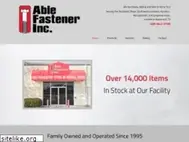 Sites similar to ablefastener.com