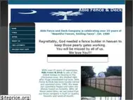 Sites similar to ablefenceanddeck.com
