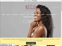 Sites similar to ablehairandbeauty.co.uk