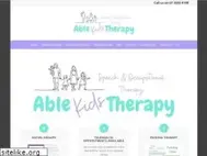 Sites similar to ablekidstherapy.com.au